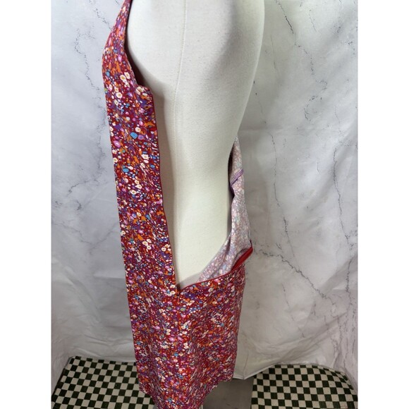 Vintage Todd Oldham Y2k Halter Dress 7 M Ditsy Floral Midi 2000s Fairy TO2 - Picture 6 of 16